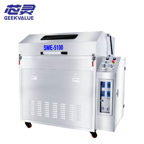 smt pneumatic fixture cleaning machine sme-5100