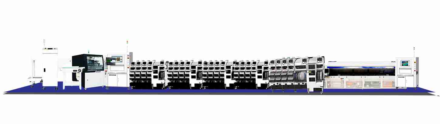 FUJI patch machine production line