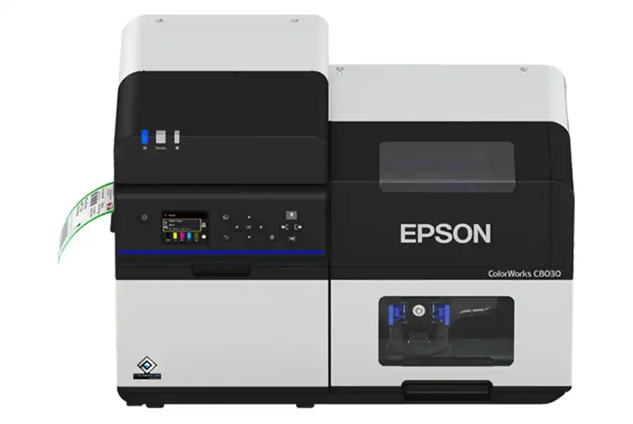 Epson industrial barcode label printer CW-C8030